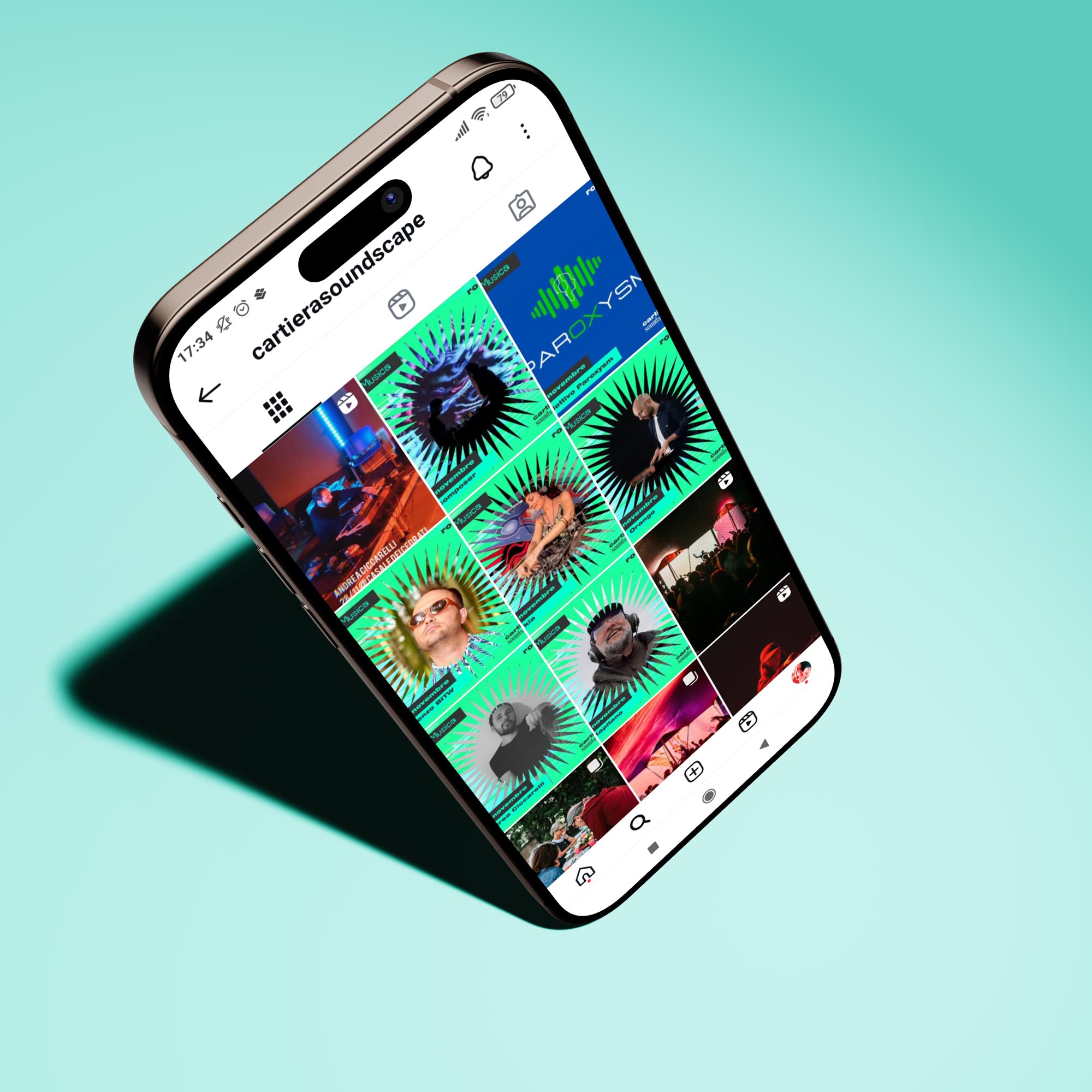 cartierasoundscape branding visual digital motion feed instagram ahmed maria rome1