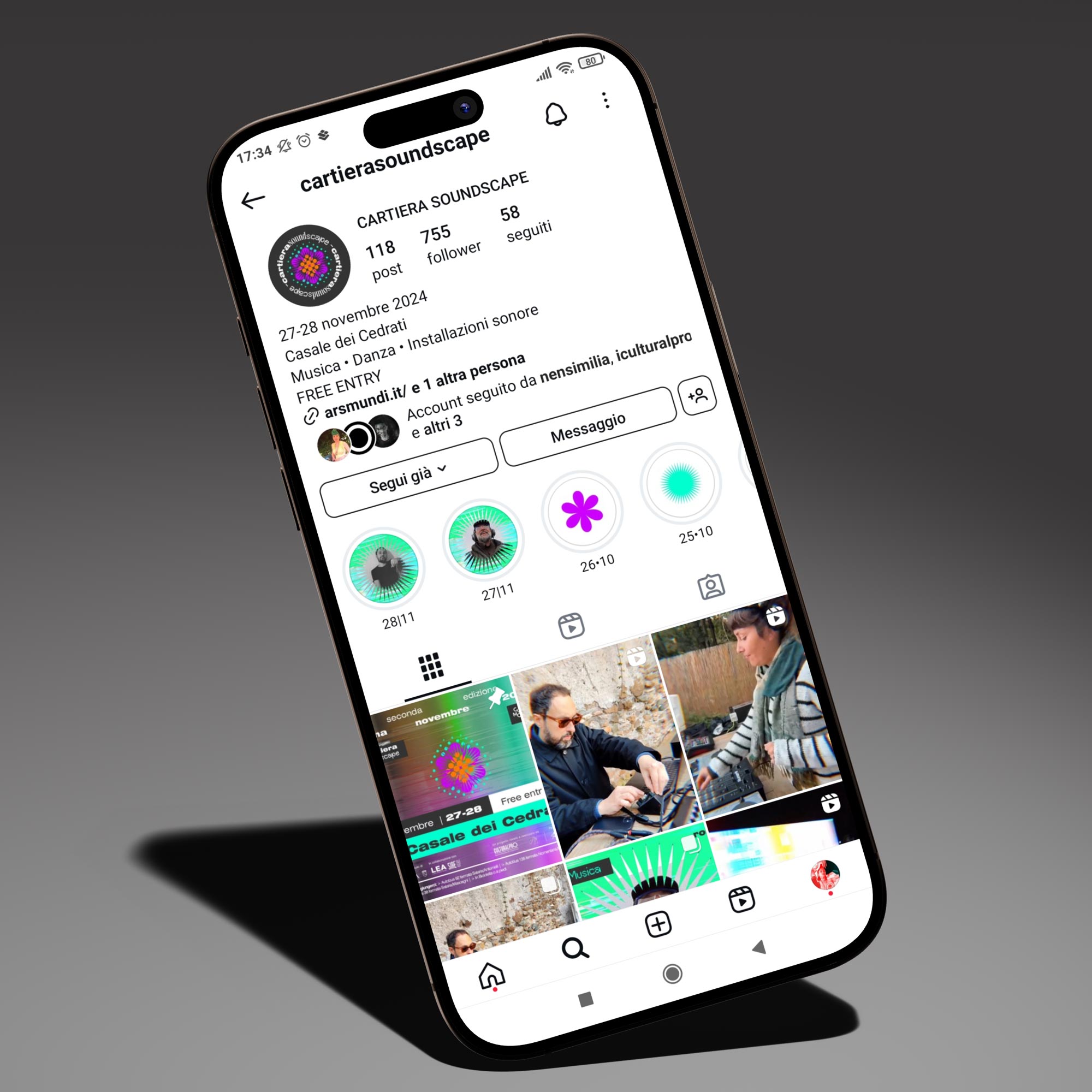 cartierasoundscape branding visual digital motion feed instagram ahmed maria rome2