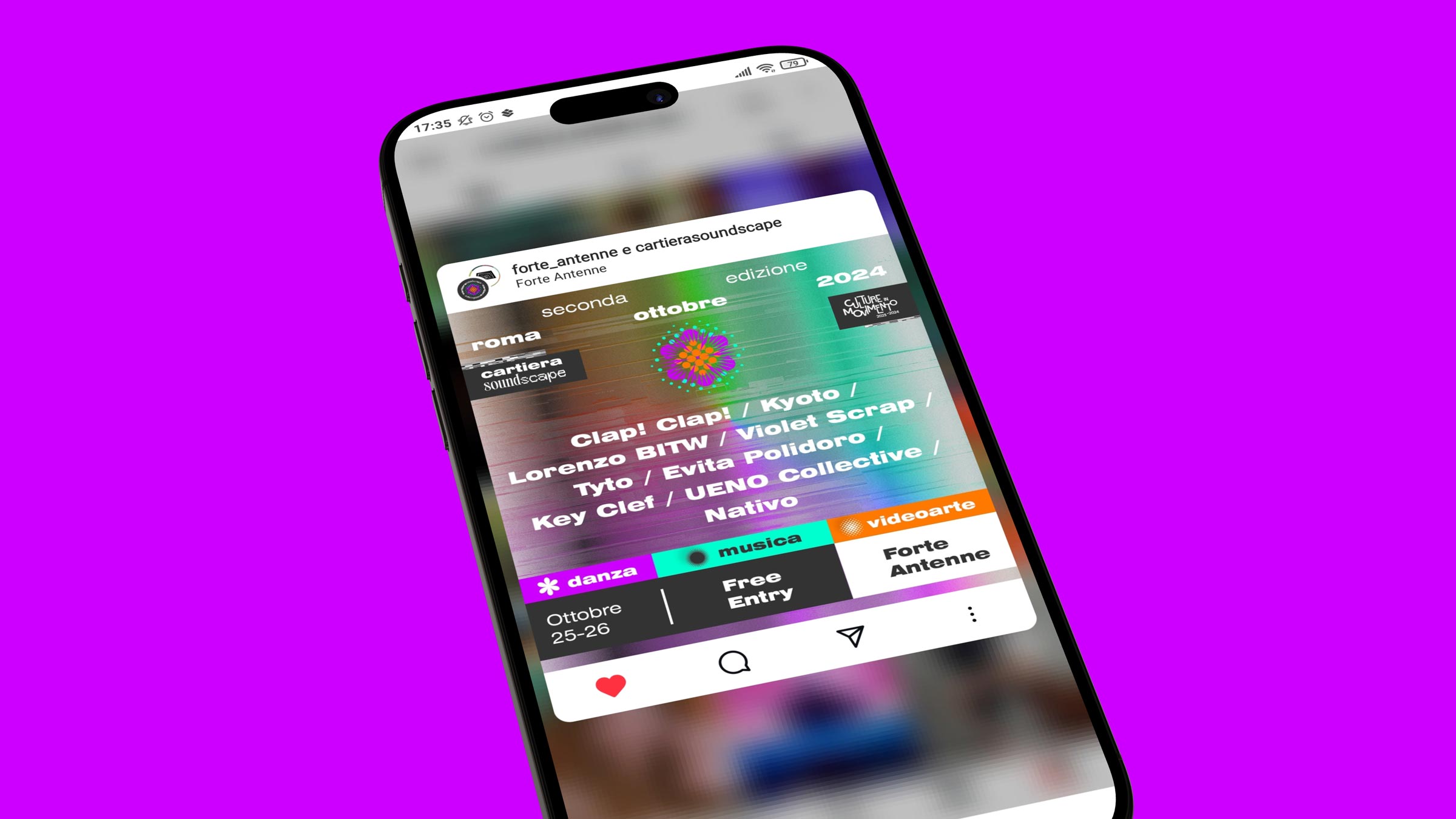 cartierasoundscape branding visual digital motion post instagram ahmed maria rome
