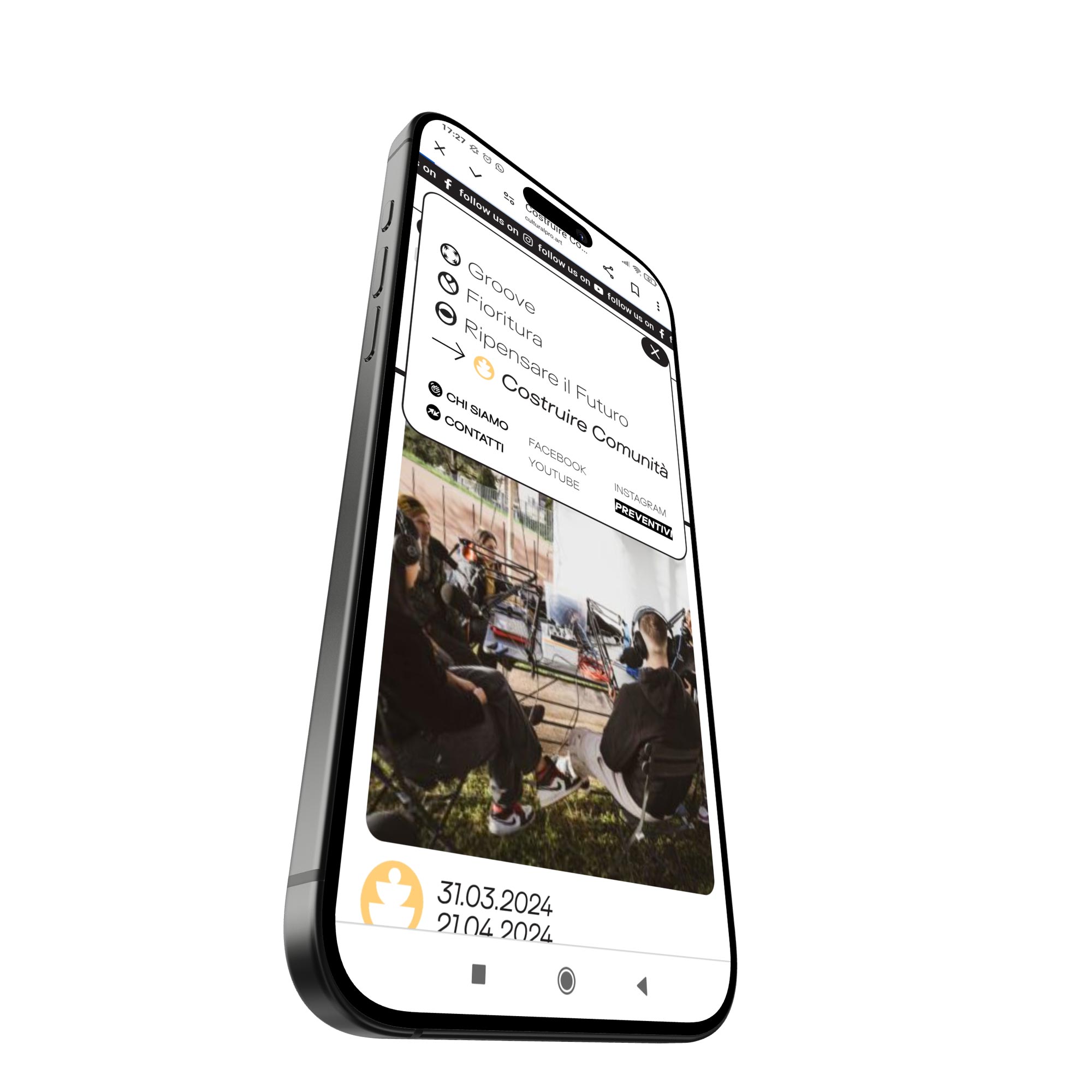 culturalpro branding digital motion website mobile ahmed maria rome2